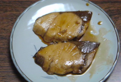 美味しそうな「ブリの照り焼き」の写真