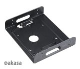 AINEX 2.5または3.5インチ型SSD/HDDを5インチベイに固定するためのマウンタ 防振タイプ AK-HDA-01